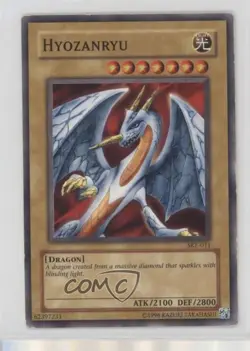 Hyozanryu Unlimited YuGiOh Starter Deck Kaiba Evolution #SKE-011 2004 - Image 1