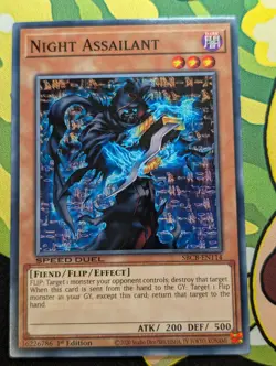 Night Assailant - SBCB-EN114 - Common - Yugioh - Image 1
