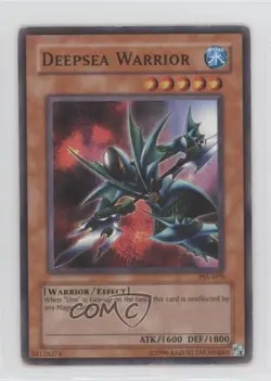 Deepsea Warrior Unlimited YuGiOh Pharaoh's Servant #PSV-079 2002 - Image 1