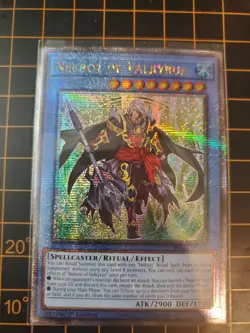 Nekroz of Valkyrus RA03-EN263 Plat. Secret Rare YuGiOh! TCG NM With Top Loader - Image 2