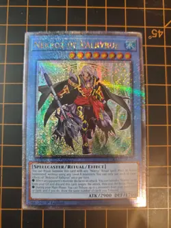 Nekroz of Valkyrus RA03-EN263 Plat. Secret Rare YuGiOh! TCG NM With Top Loader - Image 3