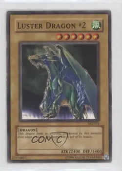 Luster Dragon #2 Unlimited YuGiOh Starter Deck Kaiba Evolution #SKE-014 2004 - Image 1
