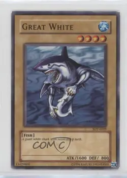 Great White Unlimited YuGiOh Starter Deck Yugi #SDY-E009 2002 - Image 1