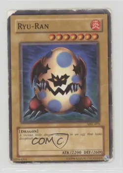 Ryu-Ran Unlimited YuGiOh Magic Ruler Booster #MRL-070 2002 - Image 1