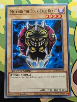Melchid the Four-Face Beast SBCB-EN110 - Common - Yugioh - Image 1