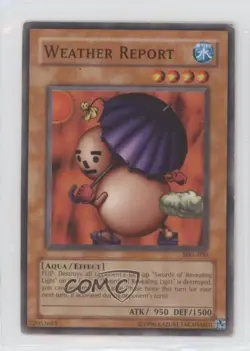 Weather Report Unlimited YuGiOh Magic Ruler Booster #MRL-020 2002 - Image 1