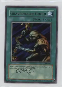 Gravedigger Ghoul YuGiOh Legend of Blue Eyes White Dragon #LOB-065 2002 - Image 1