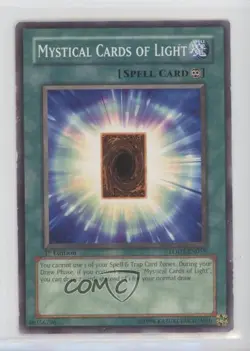 Mystical Cards of Light 1st Ed. YuGiOh Destruction #LODT-EN058 2008 - Image 1