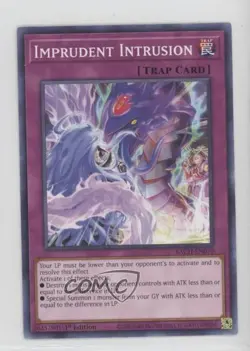 Imprudent Intrusion 1st Ed. YuGiOh Battle of Chaos #BACH-EN079 - Image 1