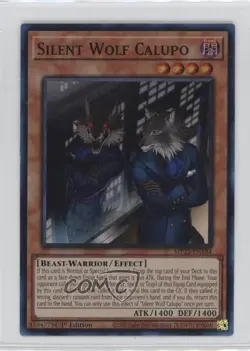 Silent Wolf Calupo 1st Ed. YuGiOh 25th Anniversary Dueling Heroes #MP23-EN184 - Image 1