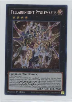 Tellarknight Ptolemaeus SE 1st Ed. YuGiOh Battles of Legend: Monstrous Revenge - Image 1