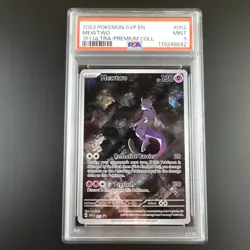 PSA 9 Mewtwo SVP 052 Pokemon Promo 151 Ultra Premium Collection Graded Card - Image 1