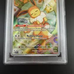 PSA 9 Eevee SVP 173 Pokemon Promo Prismatic Evolutions ETB Graded Card - Image 3