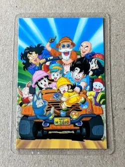 Dragon Ballz Amada Laminate Card Copyright Sticker - Image 1
