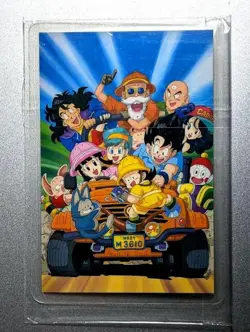 Dragon Ballz Amada Laminate Card Copyright Sticker - Image 3