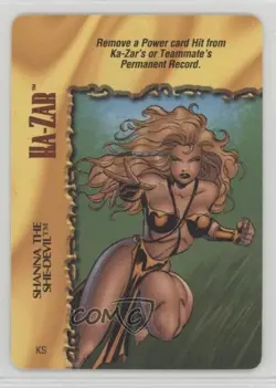 1997 Marvel Overpower Collectible Card Game - Classic Set Ka-Zar #KS - Image 1