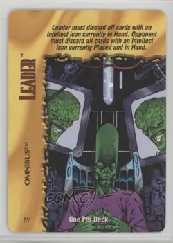 1997 Marvel Overpower Collectible Card Game - Classic Set Leader Omnibus #BY - Image 1