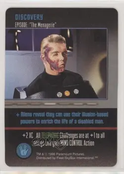 1996 Star Trek - The Card Game Discovery Episode: The Menagerie - Image 1