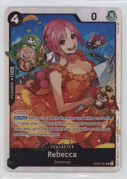 2023 One Piece Card Game: Awakening of the New Era OP05 SR Rebecca #OP05-091 - Image 1