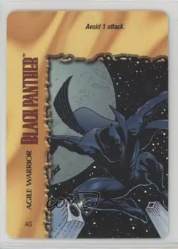 1997 Marvel Overpower Collectible Card Game - Classic Set Black Panther #AG - Image 1