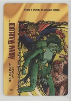 1997 Marvel Overpower Collectible Card Game - Classic Set Adam Warlock #AD - Image 1