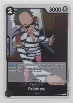 2023 One Piece Card Game: Pillars of Strength OP03 R Brannew #OP03-089 - Image 1