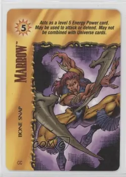 1997 Marvel Overpower Collectible Card Game - Classic Set Marrow Bone Snap #CC - Image 1