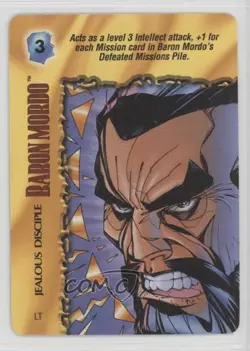 1997 Marvel Overpower Collectible Card Game - Classic Set Baron Mordo #LT - Image 1
