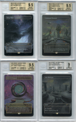 MTG Totally Spaced Out MINT & GEM MINT Graded Galaxy Foil Collection Secret Lair - Image 1
