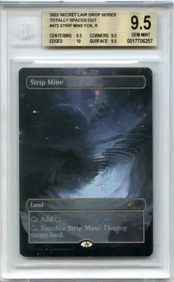 MTG Totally Spaced Out MINT & GEM MINT Graded Galaxy Foil Collection Secret Lair - Image 2