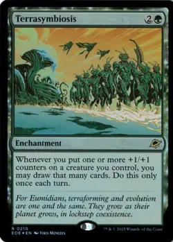 Terrasymbiosis Foil Edge of Eternities 210 NM MTG - Image 1