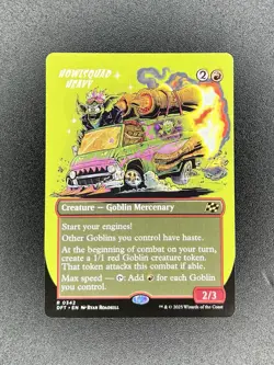 Howlsquad Heavy (Borderless) 0342 Rare Regular MTG DFT - Image 1