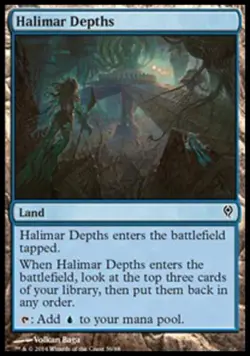 Halimar Depths - Light Play MTG Duel Decks: Jace vs Vraska - Image 1