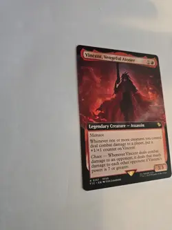 MTG Borderless Commander: Final Fantasy FIC Vincent, Vengeful Atoner MINT - Image 4