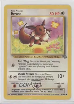 Eevee Pokemon Jungle #51 1999 - Image 1