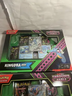 Pokemon TCG - Shrouded Fable Greninja and Kingdra EX Special Collection - Image 2