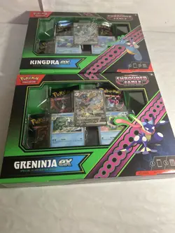 Pokemon TCG - Shrouded Fable Greninja and Kingdra EX Special Collection - Image 5
