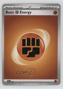 Fighting Energy Pokemon Scarlet & Violet Basic Energies (SVEEN) #006 - Image 1