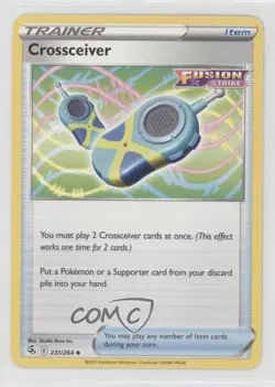 Crossceiver Pokemon Sword & Shield Fusion Strike #231 - Image 1