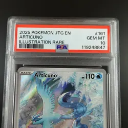 PSA 10 Articuno 161/159 Pokemon Journey Together Holo Graded Card - Image 2