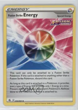 Fusion Strike Energy Pokemon Sword & Shield #244 - Image 1