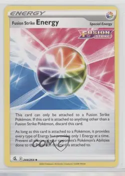 Fusion Strike Energy Pokemon Sword & Shield #244 - Image 1