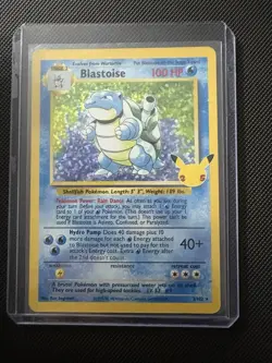 Pokemon Celebrations Mimikyu SWSH136 & Zapdos 15 & Blastoise 2 and more! - Image 5