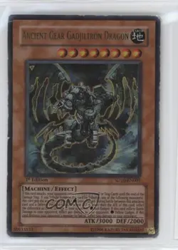 Ancient Gear Gadjiltron Dragon 1st Ed. YuGiOh Machine Re-Volt Structure Deck - Image 1
