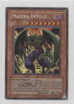 Mazera DeVille (Secret Rare) Unlimited YuGiOh Ancient Sanctuary #AST-111 2004 - Image 1