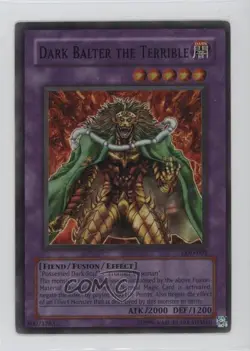 Dark Balter the Terrible Unlimited YuGiOh Legacy of ness #LOD-002 2003 - Image 1