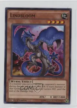 Lindbloom 1st Ed. YuGiOh The New Challangers #NECH-EN033 - Image 1