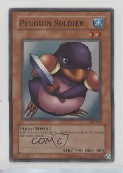 Penguin Soldier 1st Ed. YuGiOh Starter Deck Joey #SDJ-022 2003 - Image 1