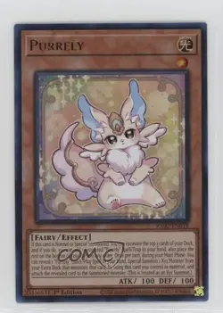 Purrely 1st Ed. Super Rare YuGiOh 25th Anniversary Rarity Collection II - Image 1