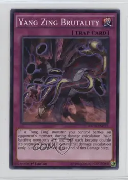 Yang Zing Brutality 1st Ed. YuGiOh The New Challangers #NECH-EN075 - Image 1